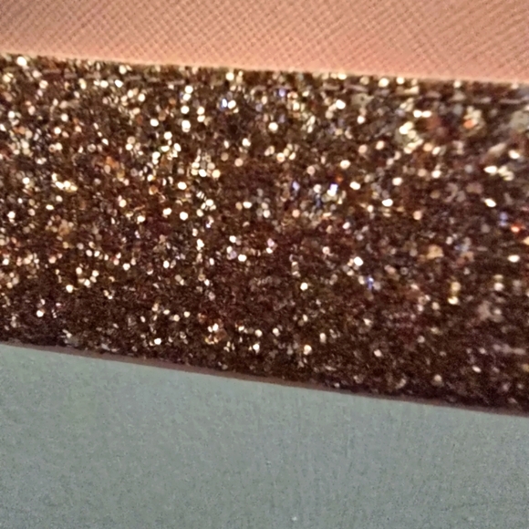 NWT! Kate Spade Pink Crossbody Bag w Metallic Sheen! Glitter bags no longer made - Picture 9 of 9